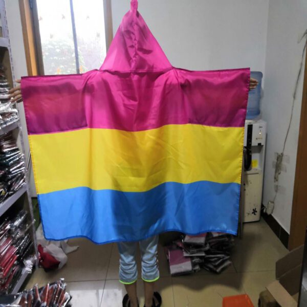 capa con banderas colectivo pnasexual colores pansexual todas las banderas lgbt orgullo